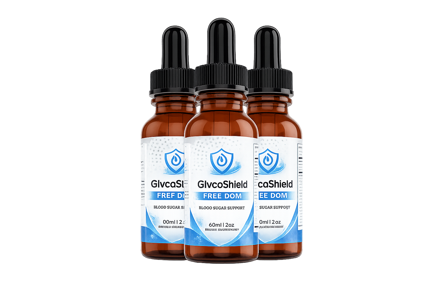 GlycoShield Free Dom - 3 Bottles
